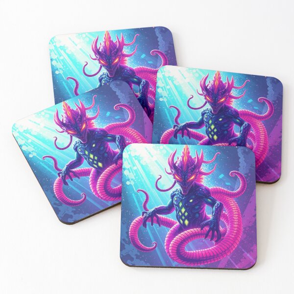 Item preview, Abyssal Neon Warden designed and sold by M3m3ck4r.