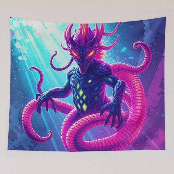 Item preview, Abyssal Neon Warden designed and sold by M3m3ck4r.