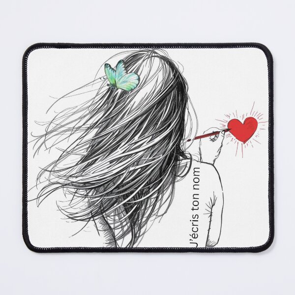 Item preview, J'écris ton nom (I write your name) - Ode to love designed and sold by LianeCreations.