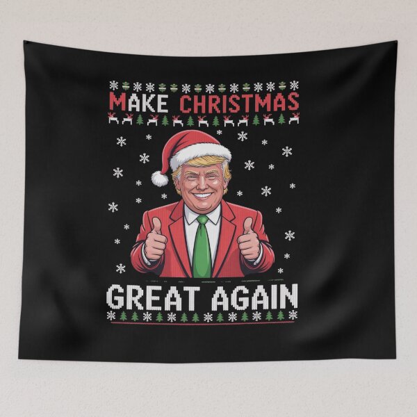 Item preview, Make Christmas Great Again Trump designed and sold by dreamkaistudios.