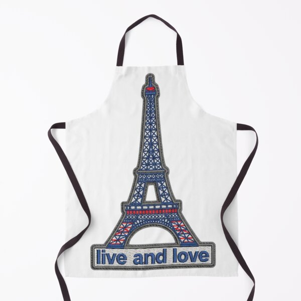 Item preview, Eiffel Tower, Paris – Live and Love designed and sold by DavinEmbroidery.