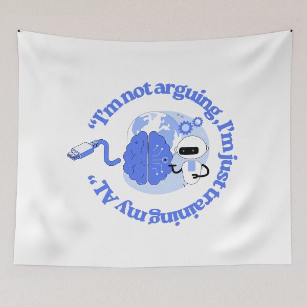Item preview, I’m Not Arguing I’m Just Training My AI | Funny Tech Quote | AI Humor Gift for Programmers and Tech Lovers designed and sold by DODY-Designs.