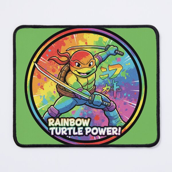 Item preview, TMNT Rainbow designed and sold by MattBStickers.