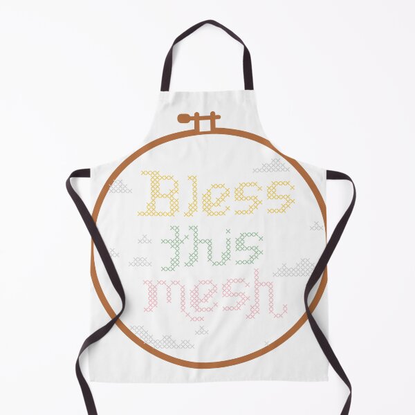 Item preview, Bless This Mesh Cross Stitch designed and sold by GenAndStacy615.