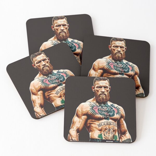 Item preview, Stylized illustration of Conor McGregor in the Octagon designed and sold by joseharry.