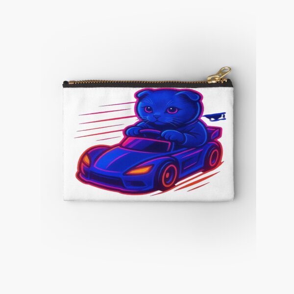 Item preview, Speed Cat — Cute Racing Cat Design designed and sold by GlowAIDesigns.