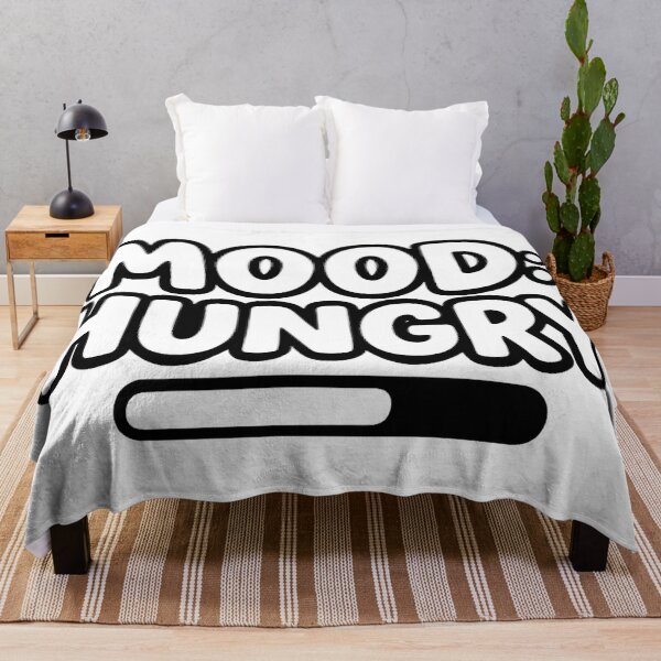 Item preview, Mood: Hungry – Funny Food Quote designed and sold by FraktalMoods.