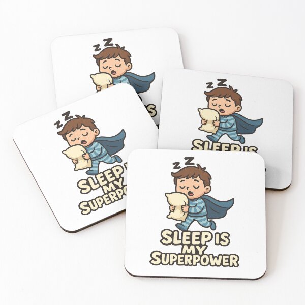 Item preview, Sleep Is My Superpower – Cute Funny Quote designed and sold by FraktalMoods.