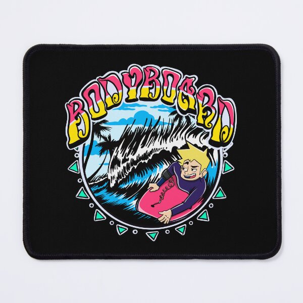 Item preview, Retro Bodyboard Rider Cartoon - Funny Bodyboarding Wave designed and sold by ImaginarStore.