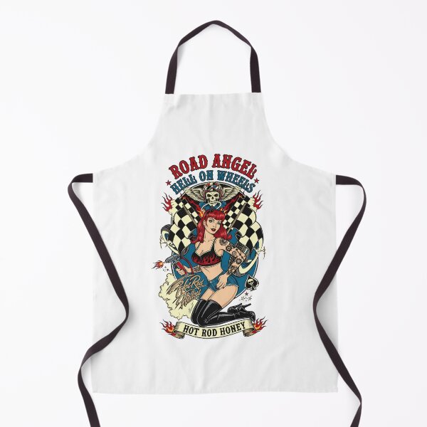 Item preview, Road Angel Hot Rod Honey – Vintage Pin-Up Rockabilly designed and sold by jimbo7664.