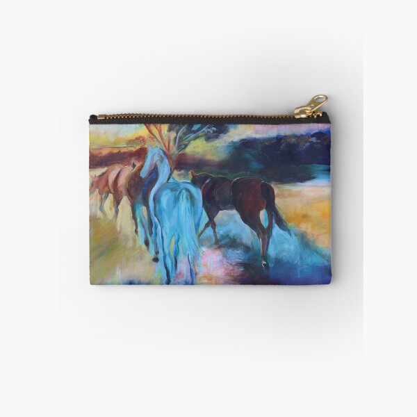 Item preview, Free Spirit horses running at Sunset designed and sold by angebunner.