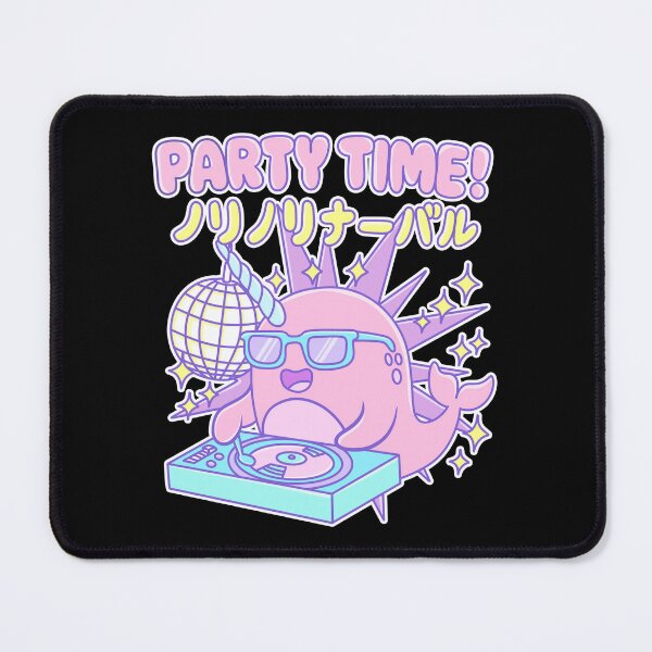 Item preview, Kawaii Narwhal DJ Party Vibes - Funny Kawaii Narwhal Party Mood designed and sold by ImaginarStore.