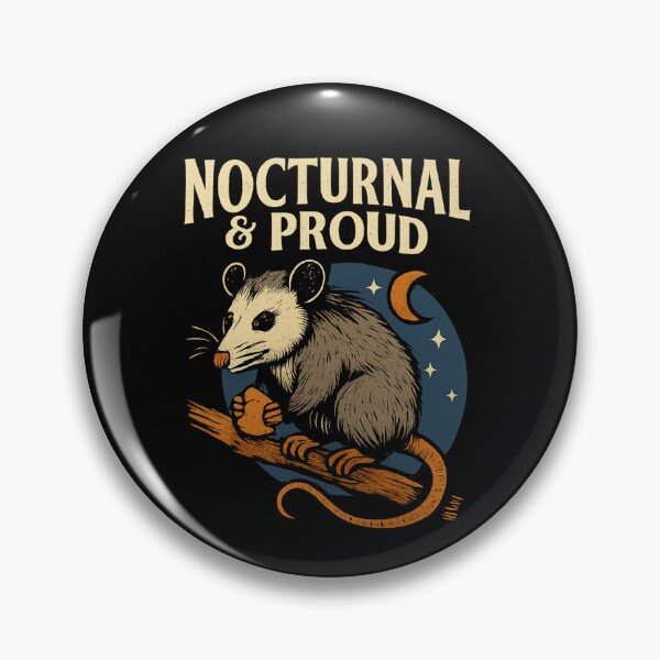 Item preview, Nocturnal & Proud designed and sold by hpsagor.