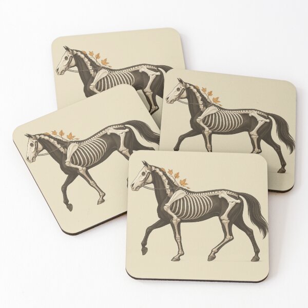 Item preview, Skeleton Study (Vet-Art) - Scientific Horse Plate designed and sold by I AM BRO.