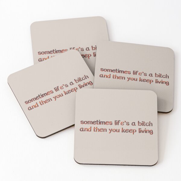 Item preview, Sometimes life's a b*tch designed and sold by HotspotDesigns.