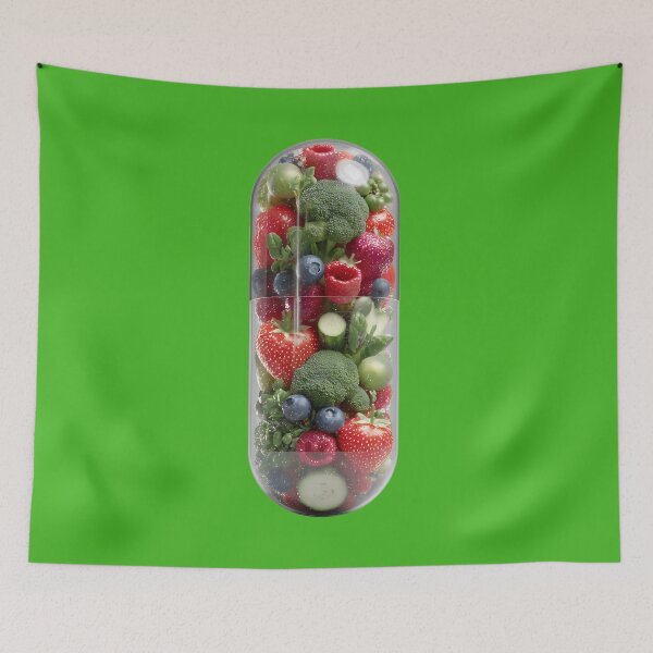 Item preview, Eating healthy is the best pill designed and sold by Brendon987.