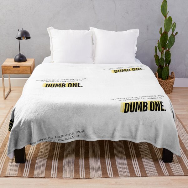Item preview, Dumb One – Funny Sarcastic Bold Quote Design designed and sold by QuirkyDrops.