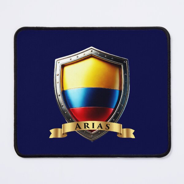Item preview, Arias Heritage Crest, Colombia Shield designed and sold by Highlandkings.