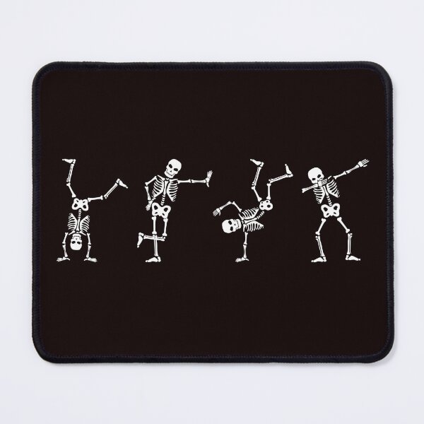 Item preview, Skeleton Dance Illustration - Energetic Halloween Art designed and sold by WeranovDesign.