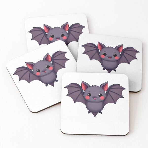 Item preview, Cute Cartoon Bat – Kawaii Halloween Animal Design designed and sold by VibeNationArt.
