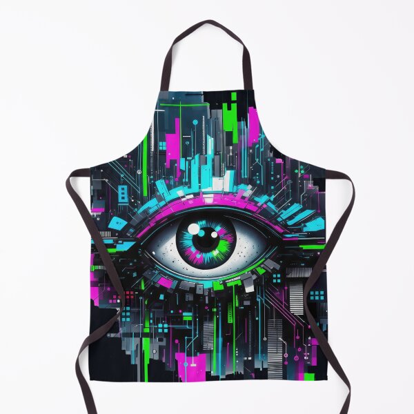 Artikelvorschau, CyberCORE: Glitch Eye-Überwachung entworfen und verkauft von Ardezart.