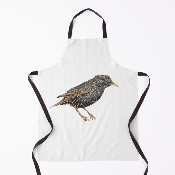 Item preview, Iridescent Starling - Bold Digital Bird Art in Block Colours designed and sold by JunaFish.
