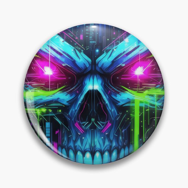 Artikelvorschau, CyberCORE: Neon Skull Overdrive entworfen und verkauft von Ardezart.