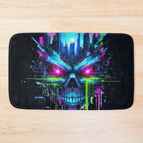 Item preview, CyberCORE: Neon Skull Overdrive designed and sold by Ardezart.