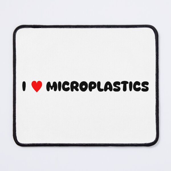 Item preview, I heart microplastics designed and sold by HotspotDesigns.