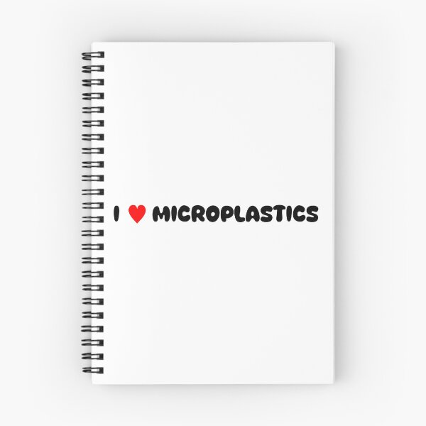 Item preview, I heart microplastics designed and sold by HotspotDesigns.