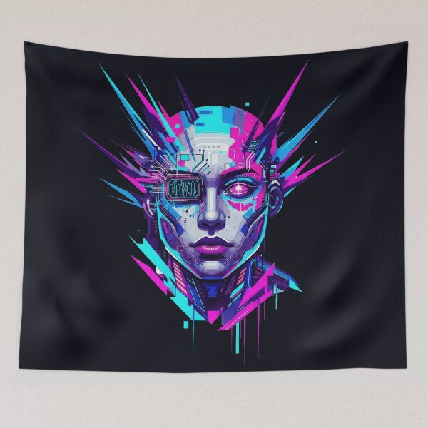 Item preview, CyberCORE: Neon Abstract Identity designed and sold by Ardezart.