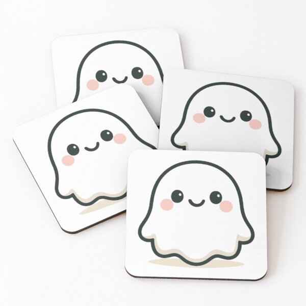 Item preview, Cute Kawaii Ghost Illustration designed and sold by Top Tier Clothes.