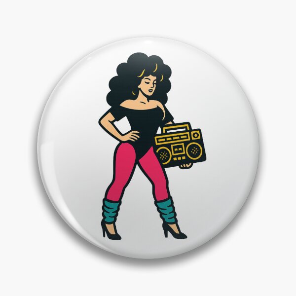 Item preview, 80's workout gal designed and sold by WhatevrWrksMrch.