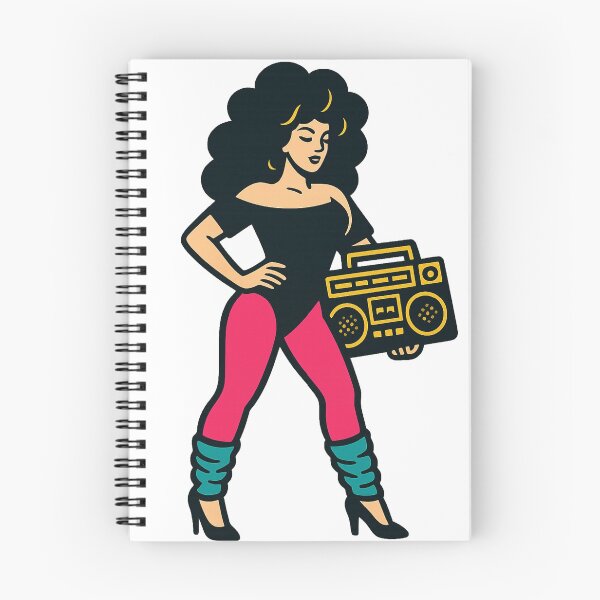 Item preview, 80's workout gal designed and sold by WhatevrWrksMrch.