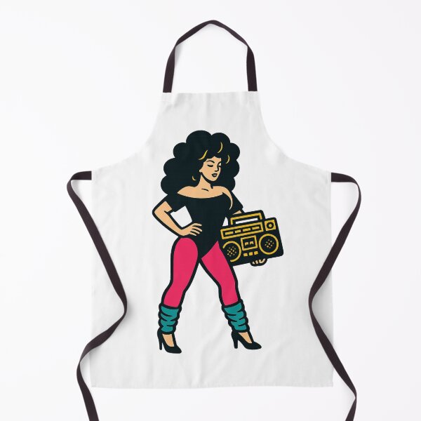 Item preview, 80's workout gal designed and sold by WhatevrWrksMrch.