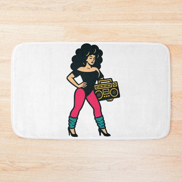 Item preview, 80's workout gal designed and sold by WhatevrWrksMrch.