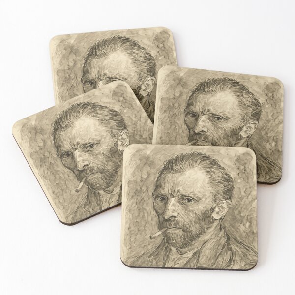 Item preview, Van Gogh w/cigarette designed and sold by ArtofDissent.