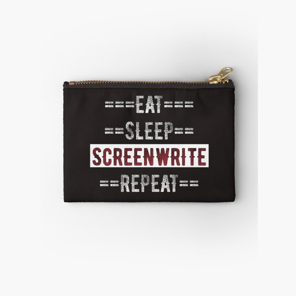 Item preview, Eat Sleep Screenwrite Repeat Gift for Screenwriters designed and sold by TrndSttr.