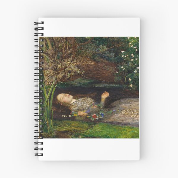 Item preview, Millais Ophelia Pre-Raphaelite Masterpiece Historical Painting designed and sold by TeeARTHY.