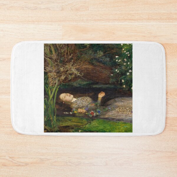 Item preview, Millais Ophelia Pre-Raphaelite Masterpiece Historical Painting designed and sold by TeeARTHY.