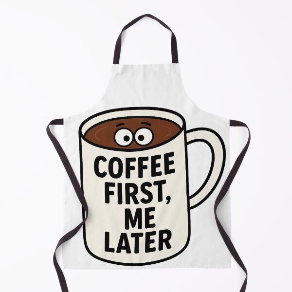 Item preview, Coffee First, Me Later - Funny Coffee Mug Desing designed and sold by erbens07.
