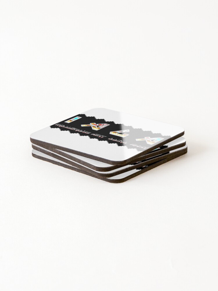 Thumbnail 4 of 5, Coasters (Set of 4), INGA designed and sold by NativeGraffix.