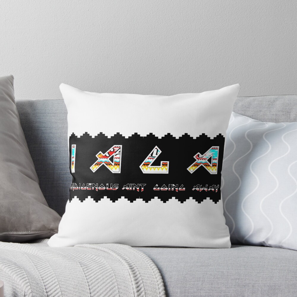 Item preview, Throw Pillow designed and sold by NativeGraffix.