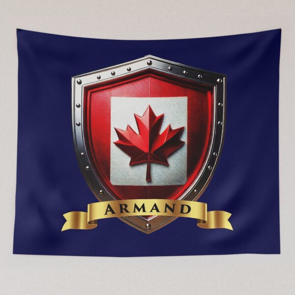 Artikelvorschau, Wappen des Armand Heritage, Kanada-Schild entworfen und verkauft von Highlandkings.