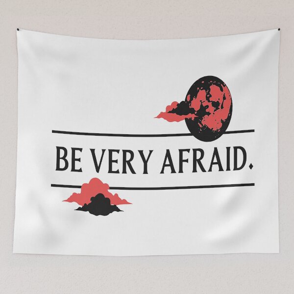 Item preview, Be Very Afraid designed and sold by AbisWonders.