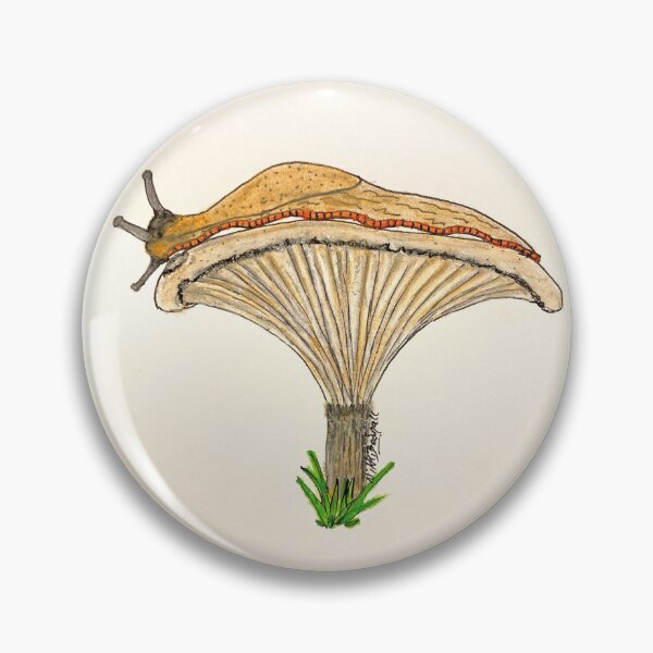Artikelvorschau, Schnecke auf einem Pilz entworfen und verkauft von Thoughtfulbugs.