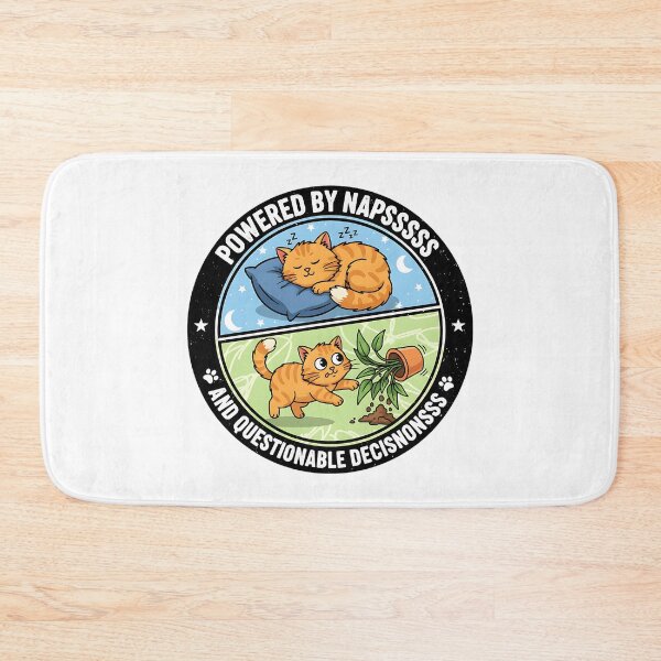Item preview, Powered by Naps and Questionable Decisions designed and sold by Silent Watch Threads..