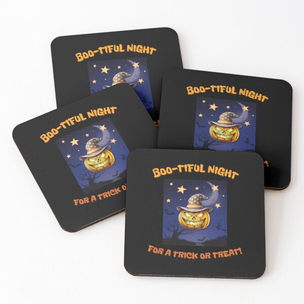 Item preview, Boo-tiful night for trick or treat unisex women men funny halloween designed and sold by Logiprint.