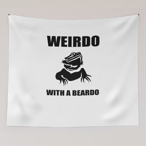 Item preview, Weirdo With A Beardo designed and sold by TeeTimeGuys.