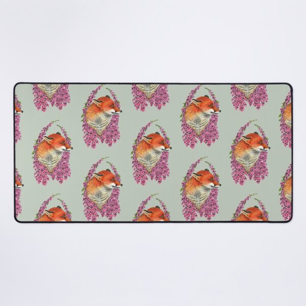 Item preview, Fox in Foxgloves designed and sold by Christina Plumb.